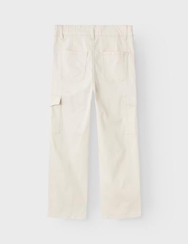 NAME IT Mädchen Nkfrose Wide Twill Cargo 8108-ba Noos, Turtledove, 152 – Ansicht 3