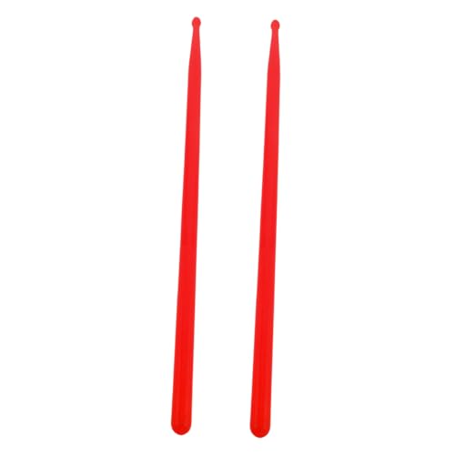 Baquetas de plástico LIOOBO para batería, jazz y baterías electrónicas, con agarre antideslizante, visibles en poca luz y ligeras para práctica miniatura 1