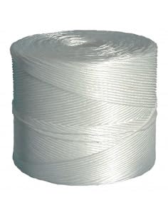 LIF Spago Agricolo in Polipropilene per Rotopressa, Bianca, Elevata Resistenza alla Rottura, 700 Metri, 2 Rotoli