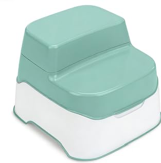 Tinyiota Toddler Potty Training Toilet, Prepare to Potty 3-in-1 System – Potty Training Toilet, Toilet Topper & Step Stool, Easy Setup, for Toddlers Ages 18 Months+(Green)