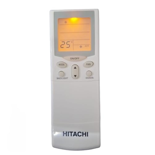 Image of BLACKSHEEP Compatible with Hitachi Ac Remote 1.5 ton Original Model 68A 433kHz Suitable for Logicool Series of 1 2 Ton Split and Window Air Conditioner