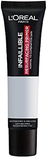 L'Oréal Paris Baza do makijażu, podkład wygładzający zapewnia długotrwałe utrzymanie podkładu, Infaillible Primer, nr 01 Base/przezroczysty, 1 x 35 ml
