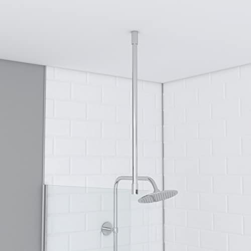 Barre de fixation plafond pour douche a l'italienne - BARRE DE FIXATION PLAFOND 60cm RECOUPABLE