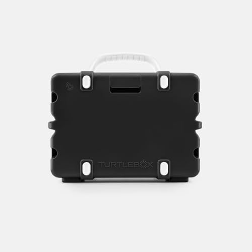 Image of Turtlebox Original Gen 3: Portable Outdoor Bluetooth Speaker - Ultra-Loud (120dB), Waterproof (IP67), Rugged, Impact-Resistant, 3-Day Battery | Party Mode: Unlimited Pairing Stereo, Gray /White