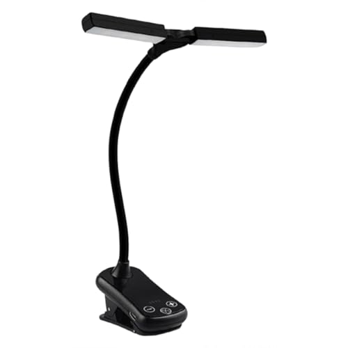 Lampe de lecture à clip USB avec 14 LED et 8 intensités - 2