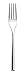 Broggi Zeta Table Fork, Stainless Steel