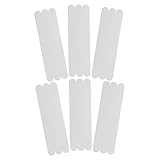 Luxshiny 6個透明防滑テープ 浴室用ステッカー バスルーム 滑り止め グリップ 性向上 シャンプーやバスオイル時も