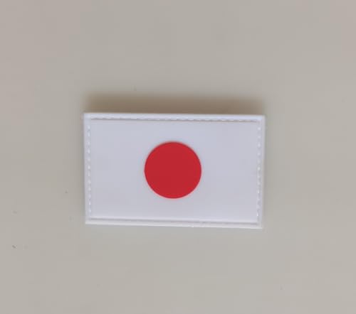 Parches de PVC Militar Japón para Mochila Táctica, Mochilas Militares y Bandera (Japón)