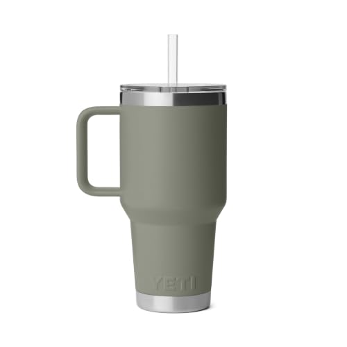 Image of YETI Rambler 35 oz Straw Mug 2.0, Pampa Green