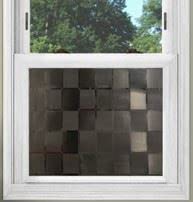 PSSC Window Film Privacy Frosted Glass Tinting Home Indoor Outdoor Vinyl Adhesive Pro Tint Chequered Frost 1m x 120cm