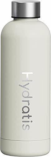 Hydratis Flaschen | Thermosflasche | BPA-freier Edelstahl | wiederverwendbare Trinkflaschen (weiß) Cover