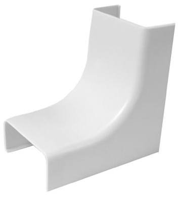 WireTrak Cable Raceway On A Roll With 3-Way T Fitting - 0.75" X 0.5" Paintable PVC Cord Cover - View #14
