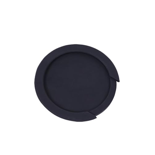 1pcs Guitar Rubber Sound Hole Cover Weak Buffer Plug Guitar Pickup Anti-Howling Volume Button Cap (Color : Black, Size : 10.2cm)