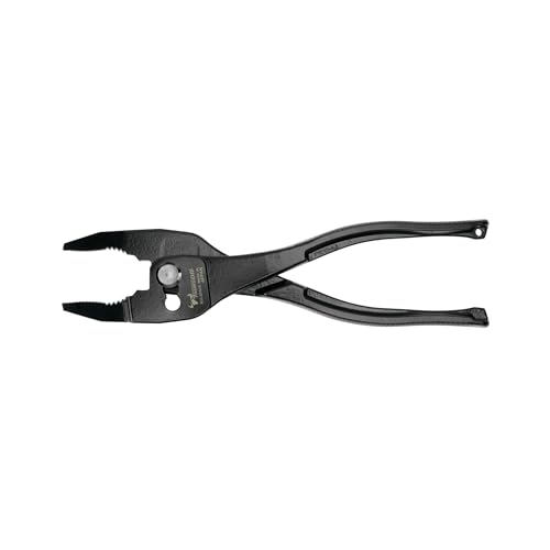 Tsunoda, PLC-200GUS, Ultra Thin Head Slip Joint Pliers, Hold Pliers (Straight), Black - Image 3