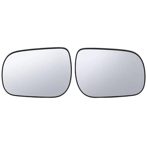 Glace de rétroviseur pour Rav4 III Kluger Ractis miroir latéral chauffant convexe 1 paire