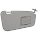 SCITOO Car Sun Visor Assbembly with Mirror Fit for 2002-2012 for Hyundai Getz Gray Without Sunroof(Right Passenger Side)