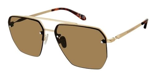 PRIV REVAUX Mens Off Guard/S Navigator Sunglasses Gold 61mm
