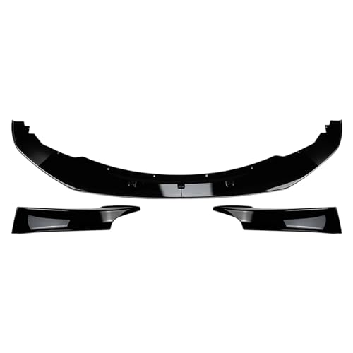 Lame de pare-choc avant noir brillant style sport pour BMW Série 1 F20 F21 2011-2015