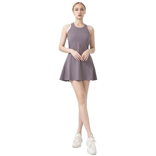 Robe trapèze de tennis pour femmes vêtement de fitness et badminton à la mode