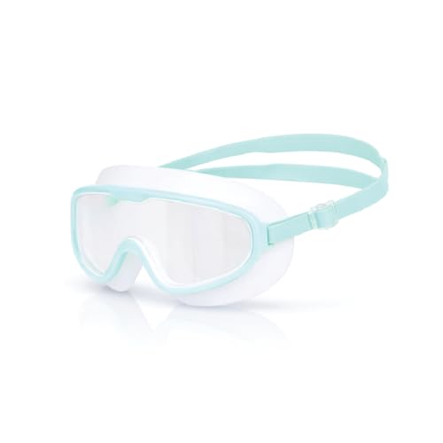 Image of AIRAVAT Shore swimming goggles, polycarbonate goggles, No Leaking Anti-Fog Pool Goggles for Adult Men Women Youth, UV Protection, 180 Clear Vision, Free size (Green)