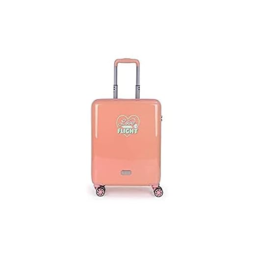 GABOL Trolley C22 Rose MR.Wonderful Maleta, Adultos Unisex, Rosa (Rosa), Talla Única