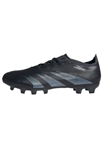 adidas Unisex adulto Predator 24 League Low Multi Ground Boots, Core Black / Carbon / Core Black, 47 1/3 EU