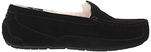 Ugg Unisex-Child's Ascot Slipper, Black Suede, 5 M Us #TOP5