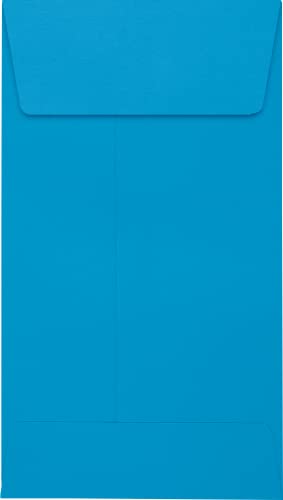 Enveloppes #5 1/2 bleu piscine pochette courrier couleur pour faire-part