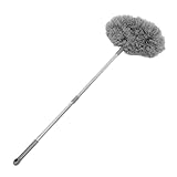 HOLIDYOYO Deckenventilator Staubwedel mit Langem Griff Leichter Duster für Schwer Erreichbare Bereiche zum Entfernen von und Spinnweben Wohnräumen und