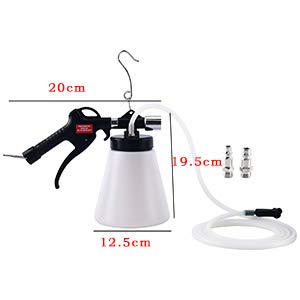 8Milelake Pneumatic Brake Fluid Bleeder Tool With 4 Master Cylinder Adapters 90-120 Psi #TOP2