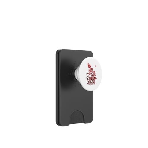 Chinese Dragon PopSockets PopWallet pour MagSafe