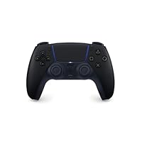 Sony, Manette PlayStation 5 officielle DualSense, Sans fil, Batterie rechargeable, Bluetooth, Compatible avec PS5 et PC, Couleur : Midnight Black
