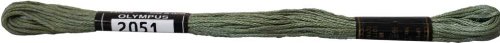 Fil broderie Olympus COL.2051 anti-nœud écheveau 8m pour réussir tous vos points de croix