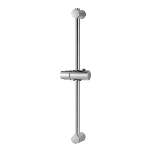OFFO Barre de Douche 90cm,avec Support Pommeau de Douche,Distance Réglable de 58 à 86cm,Barre Douche de Remplacement,Finition en Acier Inoxydable