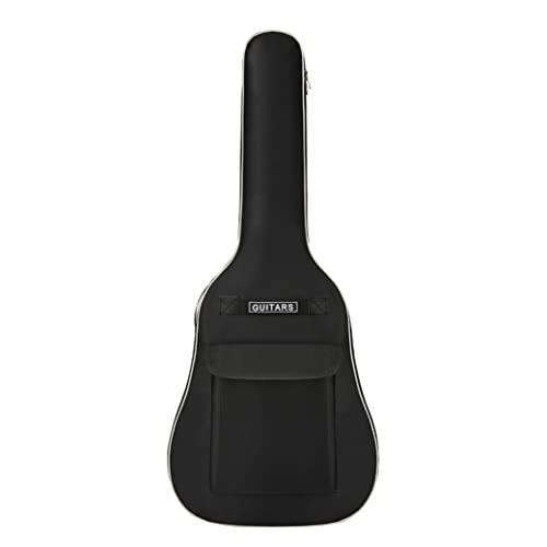 Sac de guitare étui réglable Gig acoustique sac à dos souple étanche classique porte-couvercle 40/41 pouces noir guitare… - Les Beatles, Paul McCartney, John Lennon, RIngo Starr, George Harrison Sac de guitare étui réglable Gig acoustique sac à dos souple étanche classique porte-couvercle 40/41 pouces noir guitare…