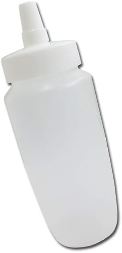 Amazon Co Jp はちみつ容器360ml ホワイトキャップ 業務用ローションや調味料の小分けに詰め替え用ハチミツ容器 蜂蜜容器 はちみつボトル ホーム キッチン
