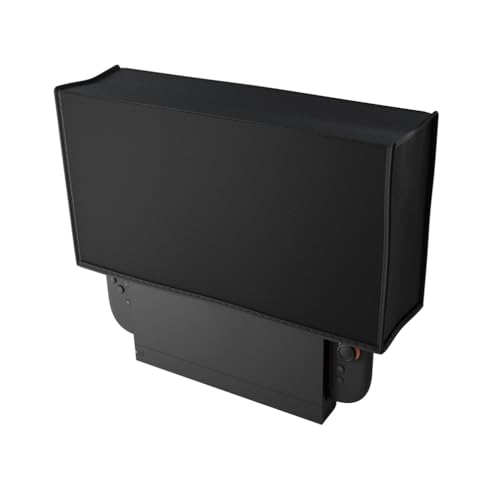 Copertura protettiva verticale antipolvere per switch 2 console di gioco, antigraffio, antipolvere, accessori (nero)