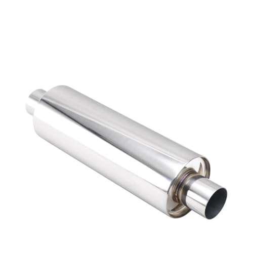 Embouts d'échappement universel silencieux inox résonateur de tuyau pour voiture