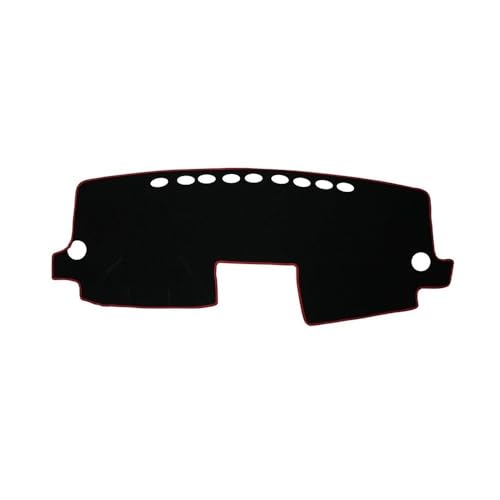 Protection de tableau de bord Toyota Avensis 2005 en polyester rouge premium