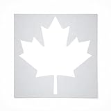 Canadian Maple Leaf Reusable Mylar Stencil - Art Craft Supplies New Sizes (4')