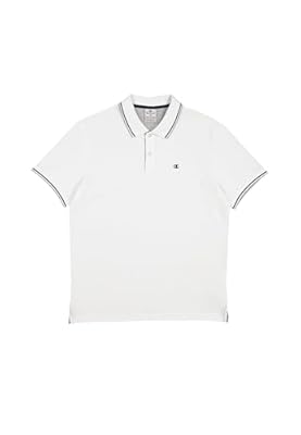 Champion Legacy-Polo with Chest Logo Camisa  Blanco  Ww001   L para Hombre