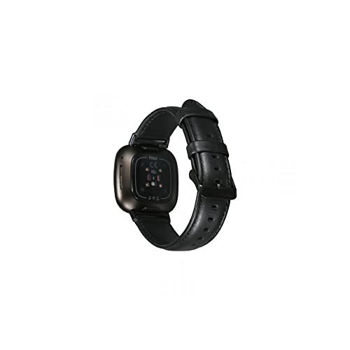 Wiwu Unisex Leather Watchband For Iwatch, 38-40Mm, Black