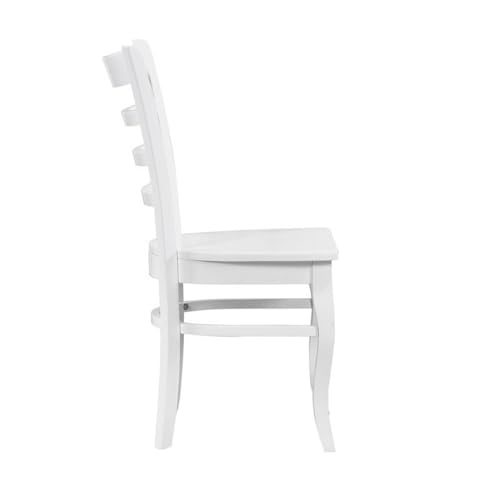 Silla Comedor Madera 1 Pieza Blanco miniatura 6