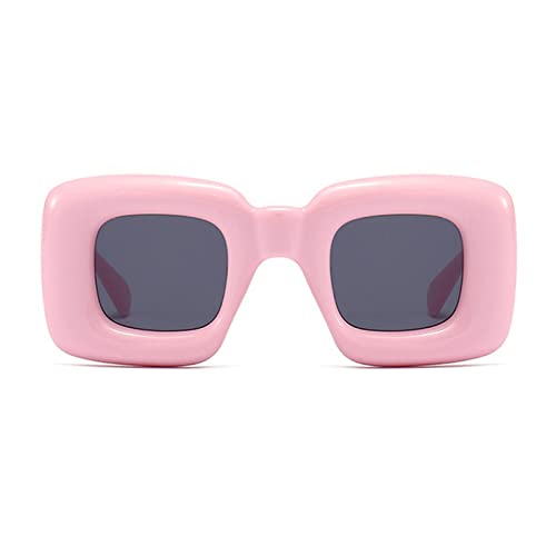 Image of laureles Fashion Cat Eye Y2K Sunglasses Women Vintage Red Yellow Blue Square Sun Glasses Men Punk Shades UV400