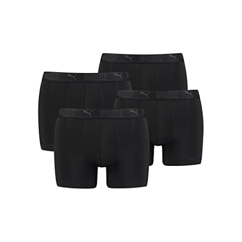 PUMA Boxershorts Herren 4er Pack Sport Mikrofaser + elastisch Cover