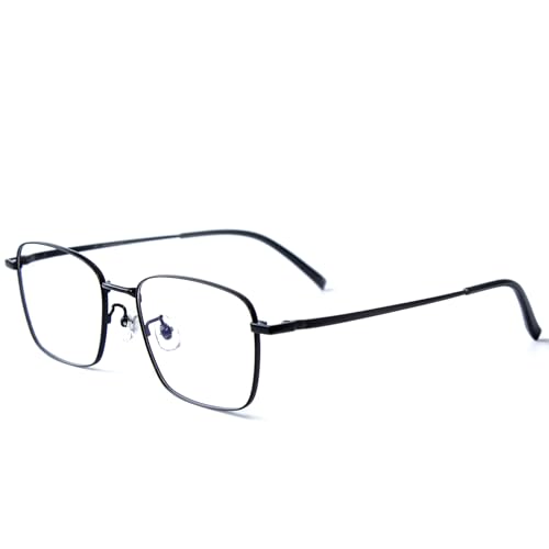 LOOVILEN Titanium Full-Rim Glasses Frames Men 10.8g