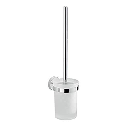 Image of Gedy Gedy 2333-03-13 Frosted Glass Wall Mount Toilet, Chrome