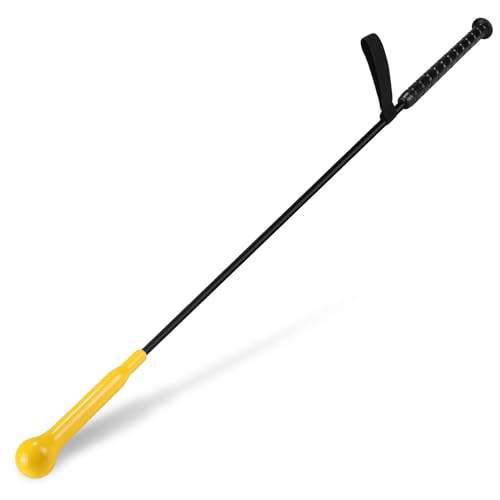 KRUI Baseball Hitting Stick Batting Swing Trainer 54 Softball Baseball Training Equipment with Grip Strap Ideal One-on-One Coaching Tool for Swing Mechanics & Hand-Eye Coordination