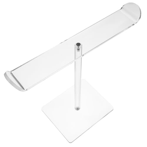 COSMEVIVI アクリル製ヘッドバンドスタンド 壁掛け式ディスプレイオーガナイザー ヘアアクセサリー収納ラック 耐久性のある透明素材 使用可能シーン ブティック ショップカウンター 自宅