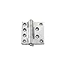 Load-Bearing Industrial Door Electrical Control Cabinet Hardware Hinge 304 Stainless Steel 1Pcs(120x110mm)
